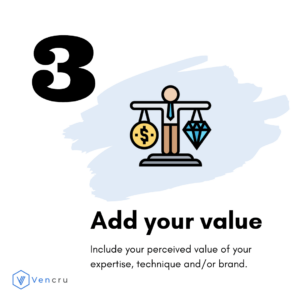 Vencru | How to price your products or services Add your perceived value