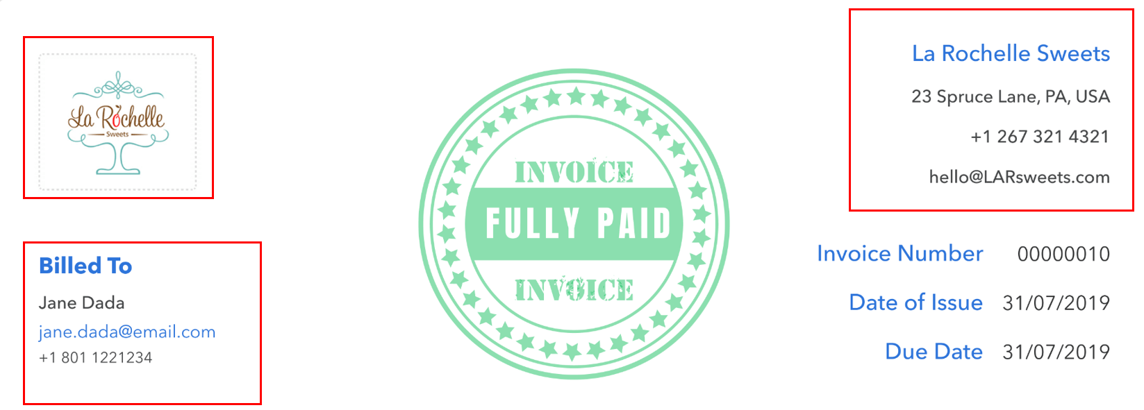 Vencru | Invoice template explained: What is an invoice or receipt? invoice information