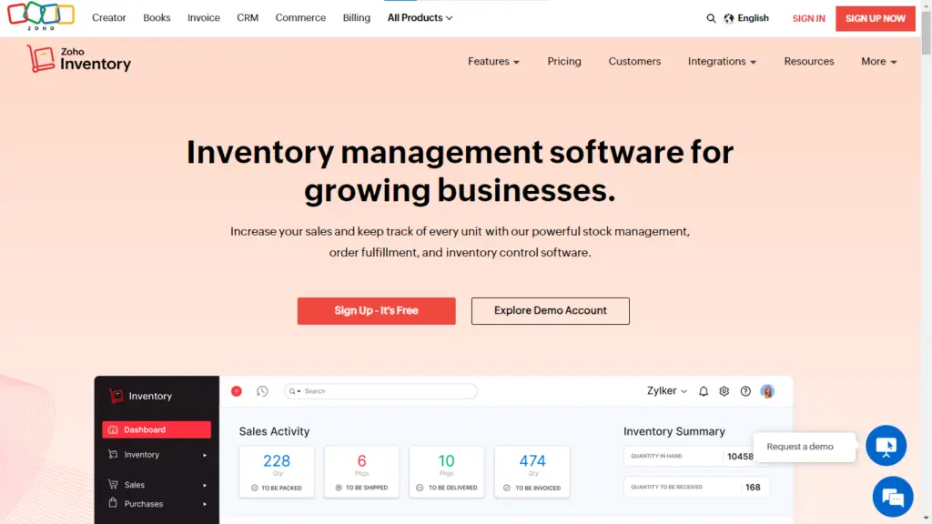 Vencru | 7 Best Billing and Inventory Software for Small Business Zoho Inventory software