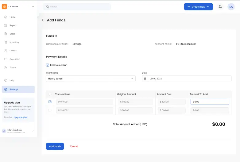 Vencru | Product Update: Bank Accounts Feature Vencru | Product Update: Bank Accounts Feature