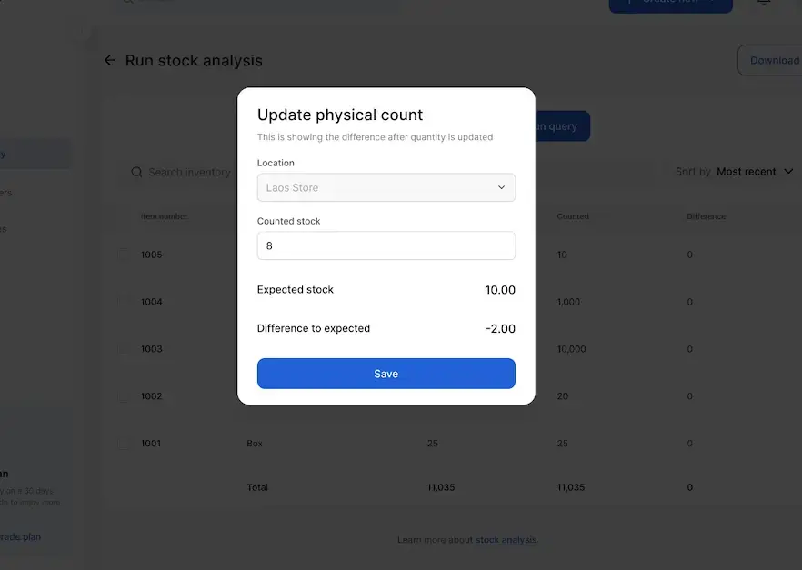 Vencru | How to manage inventory as a wholesale or retail business Stock Counting on Vencru