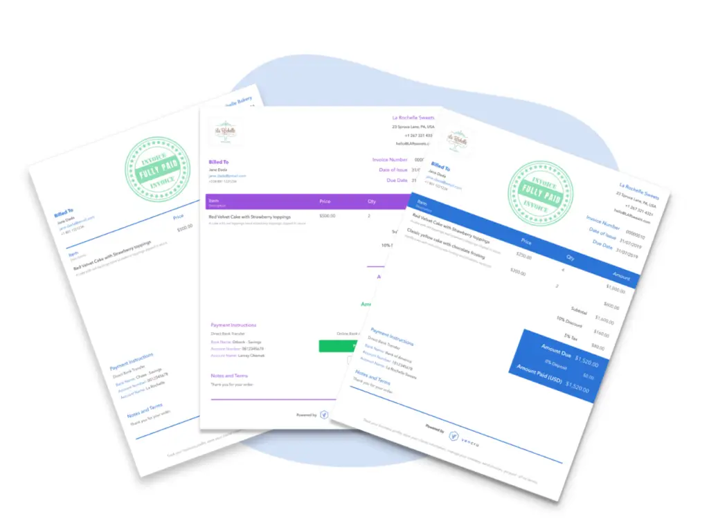 Vencru | Invoicing 101: A Complete Guide for Businesses of All Sizes Free Invoice Templates