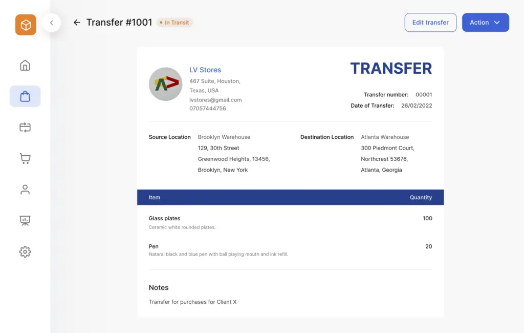 Vencru | Product Update: Warehouse Management Feature Multi-location inventory tracking software
